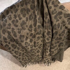 Woolrich Leopard Print Tunic - Black and Brown